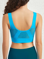 Sophie Women's High Support Sports Bra | Seamless Padded Comfort, Elastic Nylon 7