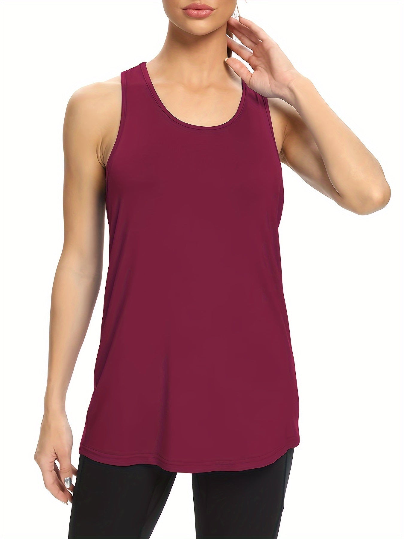 Sophie Women's Tank Top | High Elastic Fabric, Sporty Style 3