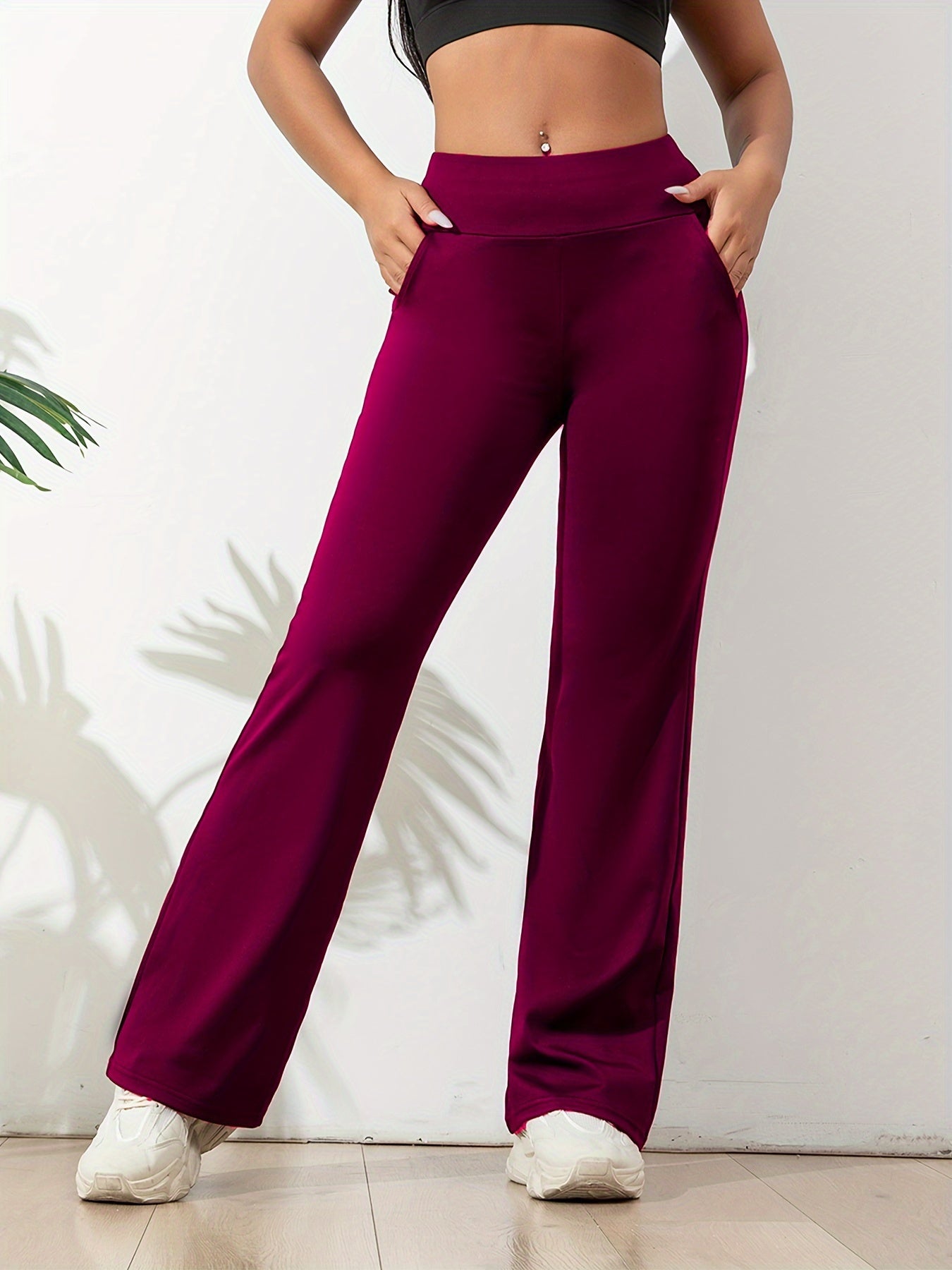 Sophie Women's Yoga Pants | Flared Design, Comfortable Fit 9