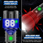 Tactical LED Flashlight with 100000 Lumens and Power Bank Feature 3