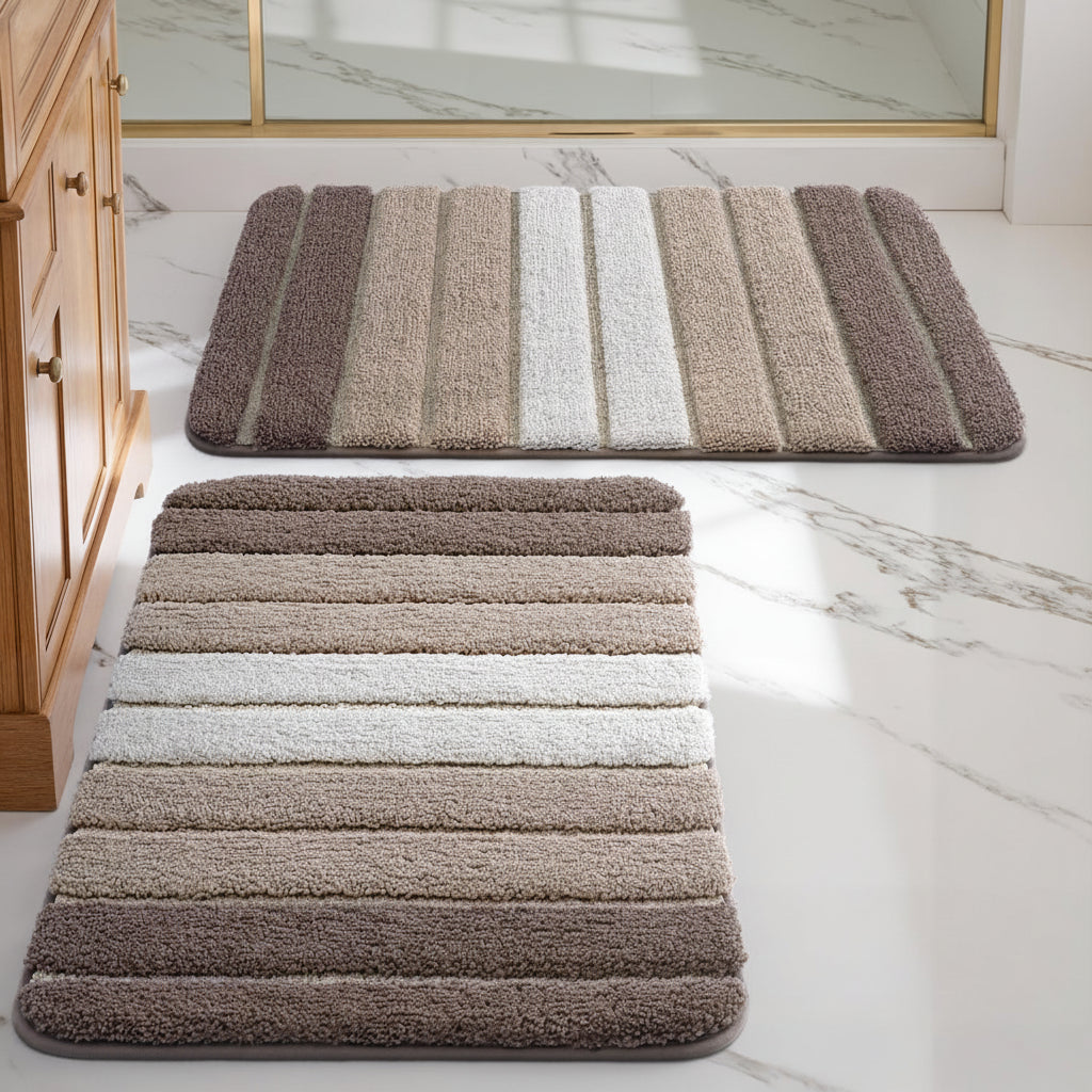 Ultra Absorbent Non-Slip Microfiber Bath Mat – Soft Bathroom Rug for Safe Floors – Machine Washable, Multiple Sizes Available 5