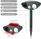 Ultrasonic Pest Repeller, Solar Powered with Motion Sensor for Garden 2