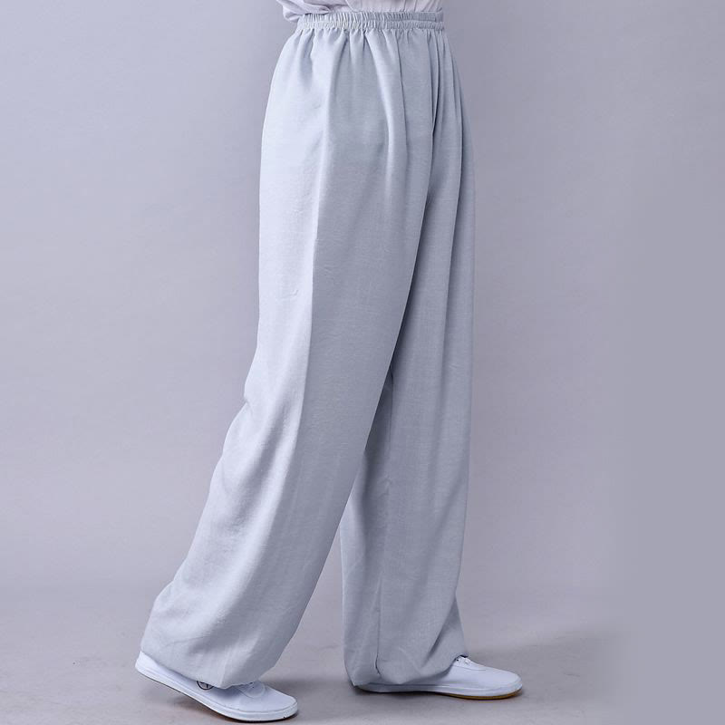 Unisex Yoga Pants in Natural Fabric with Elastic Waistband for Comfort 11