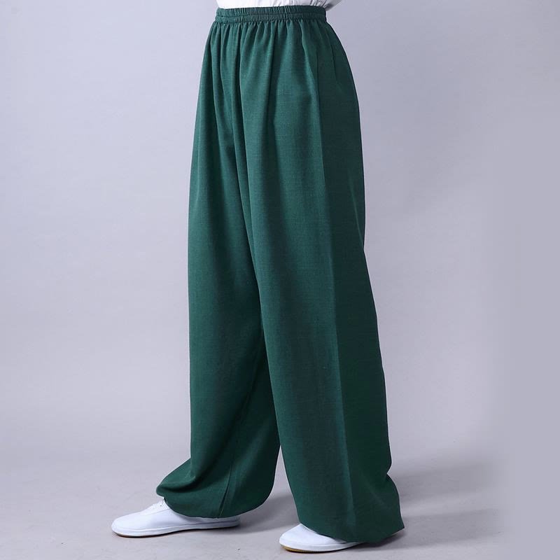Unisex Yoga Pants in Natural Fabric with Elastic Waistband for Comfort 13