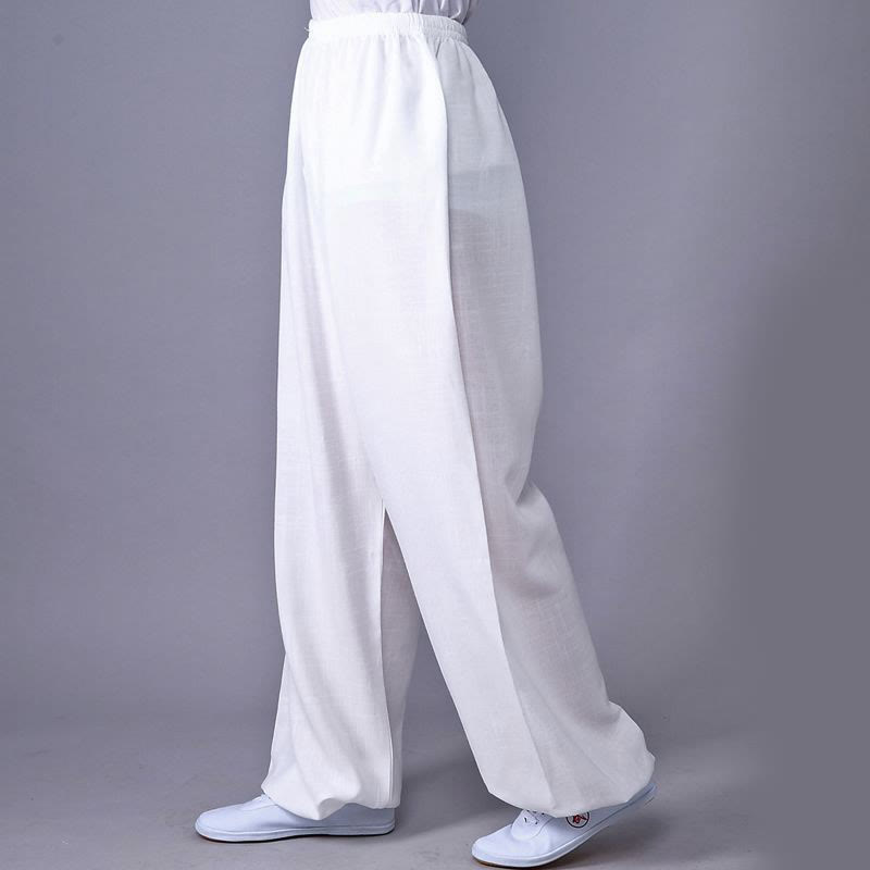 Unisex Yoga Pants in Natural Fabric with Elastic Waistband for Comfort 15