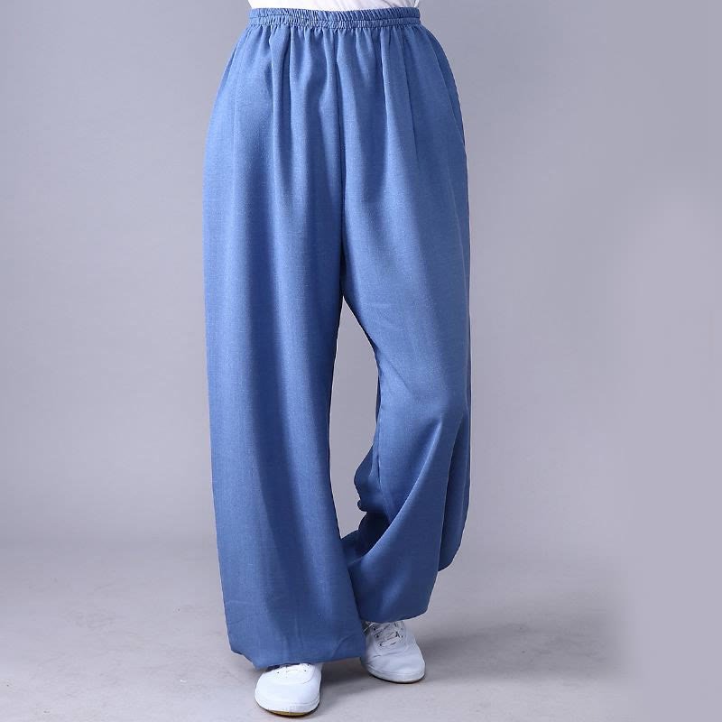 Unisex Yoga Pants in Natural Fabric with Elastic Waistband for Comfort 8