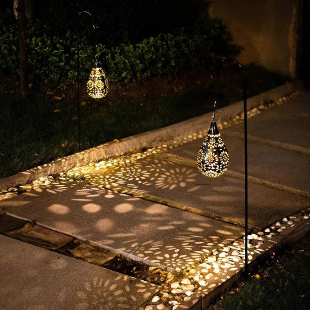 Ventiluxe Solar Garden Lamp - Stainless Steel IP65 Waterproof Pathway Light