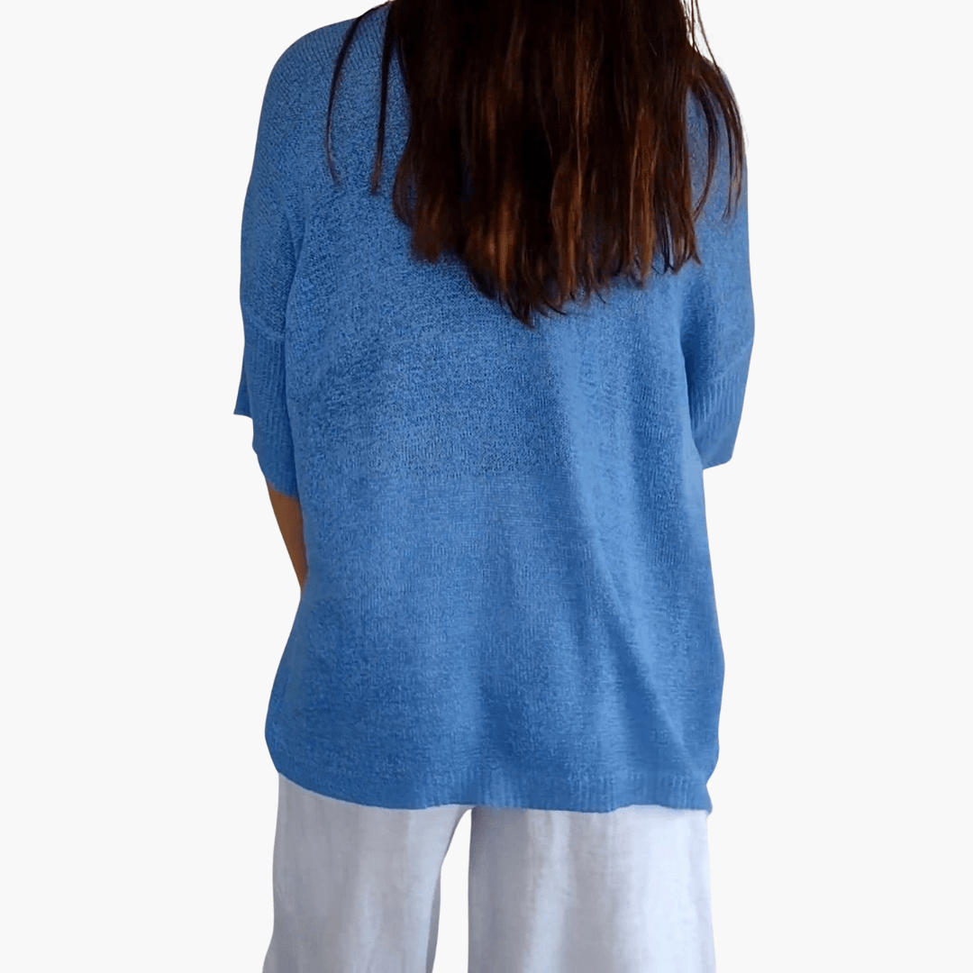 Vera Women's Top | Soft V-Neck, Airy Casual Summer Wear 4