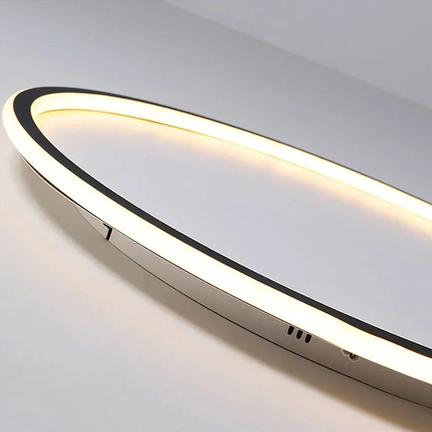 VittoriaPura Ultra-Minimalist LED Ceiling Light - Dimmable 3000K Flush Mount