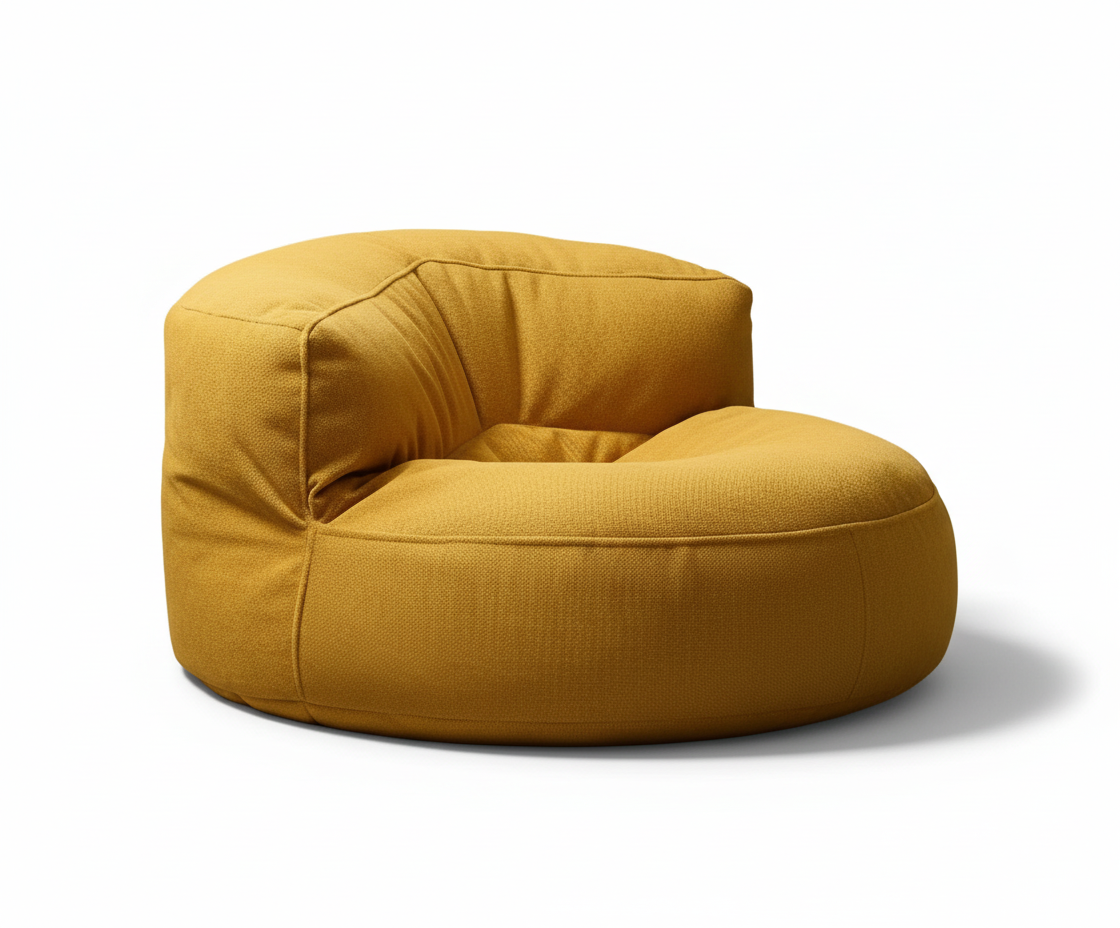 Waterproof Bean Bag Chair for Outdoor Use – Versatile Pouf Ottoman for Garden, Beach, and Pool – Soft Thick Chenille Cover