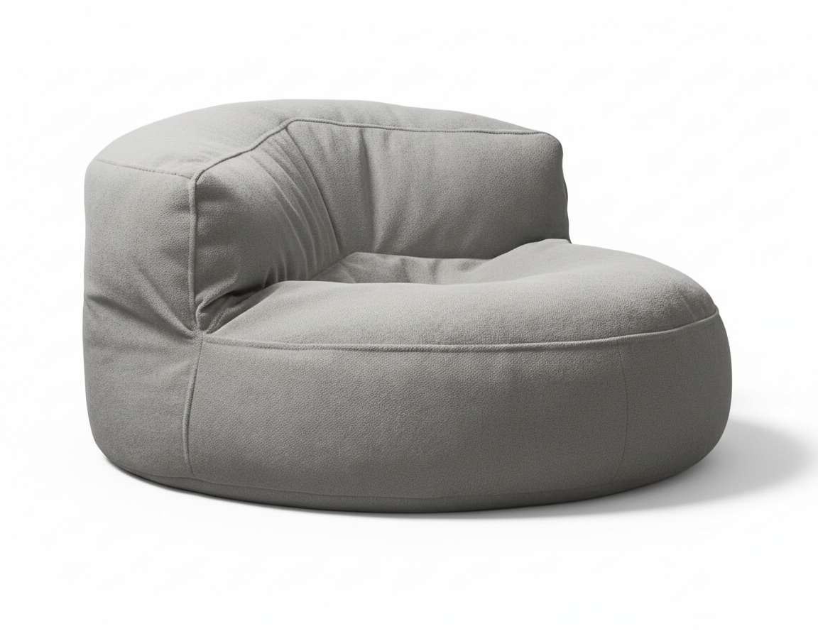 Waterproof Bean Bag Chair for Outdoor Use – Versatile Pouf Ottoman for Garden, Beach, and Pool – Soft Thick Chenille Cover