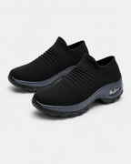 Women’s Air-Cushioned Slip-On Sneakers with Ergonomic Arch Support 02