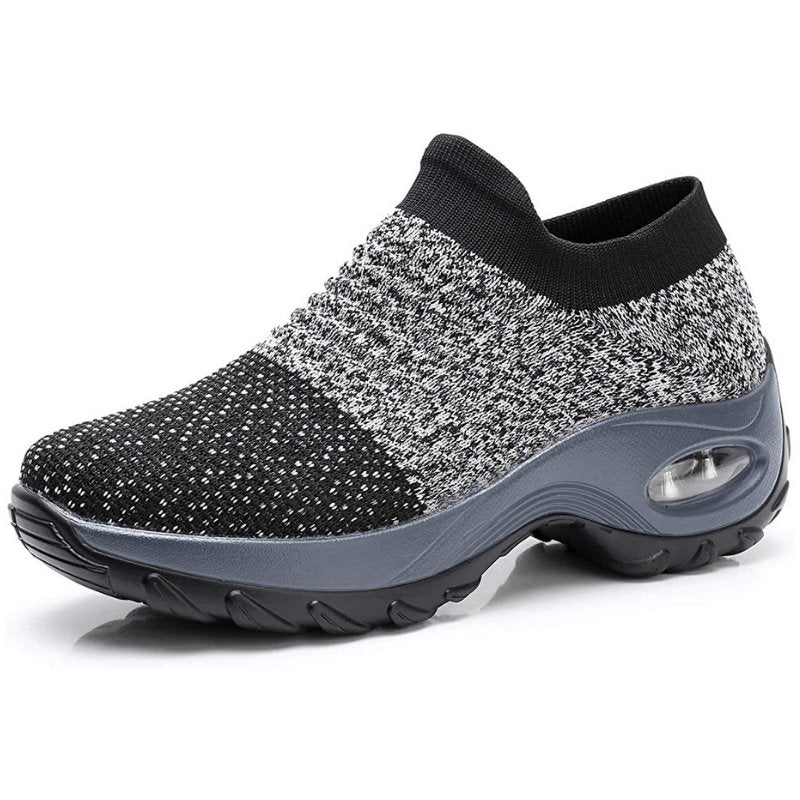 Women’s Air-Cushioned Slip-On Sneakers with Ergonomic Arch Support 1