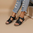 Women’s Arch Support Walking Sandals with Contoured Footbed and Slip-On Design 3