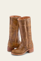 Women’s Black High Top Boots in Durable Leather with Structured Design 2