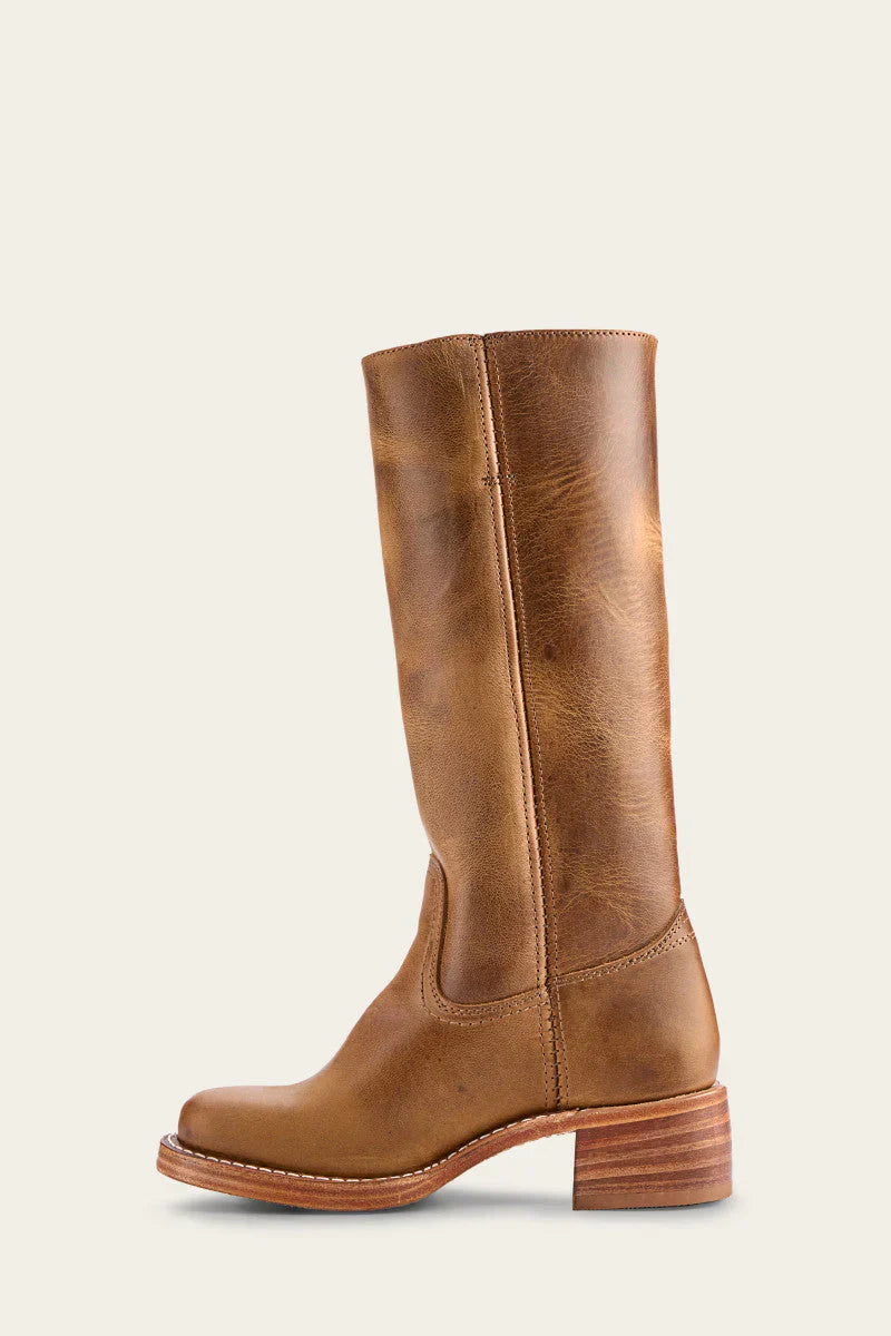 Women’s Black High Top Boots in Durable Leather with Structured Design 4