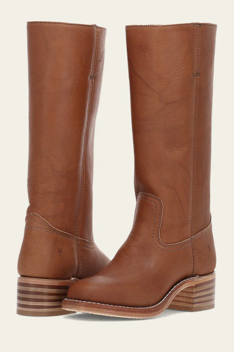 Women’s Black High Top Boots in Durable Leather with Structured Design 9