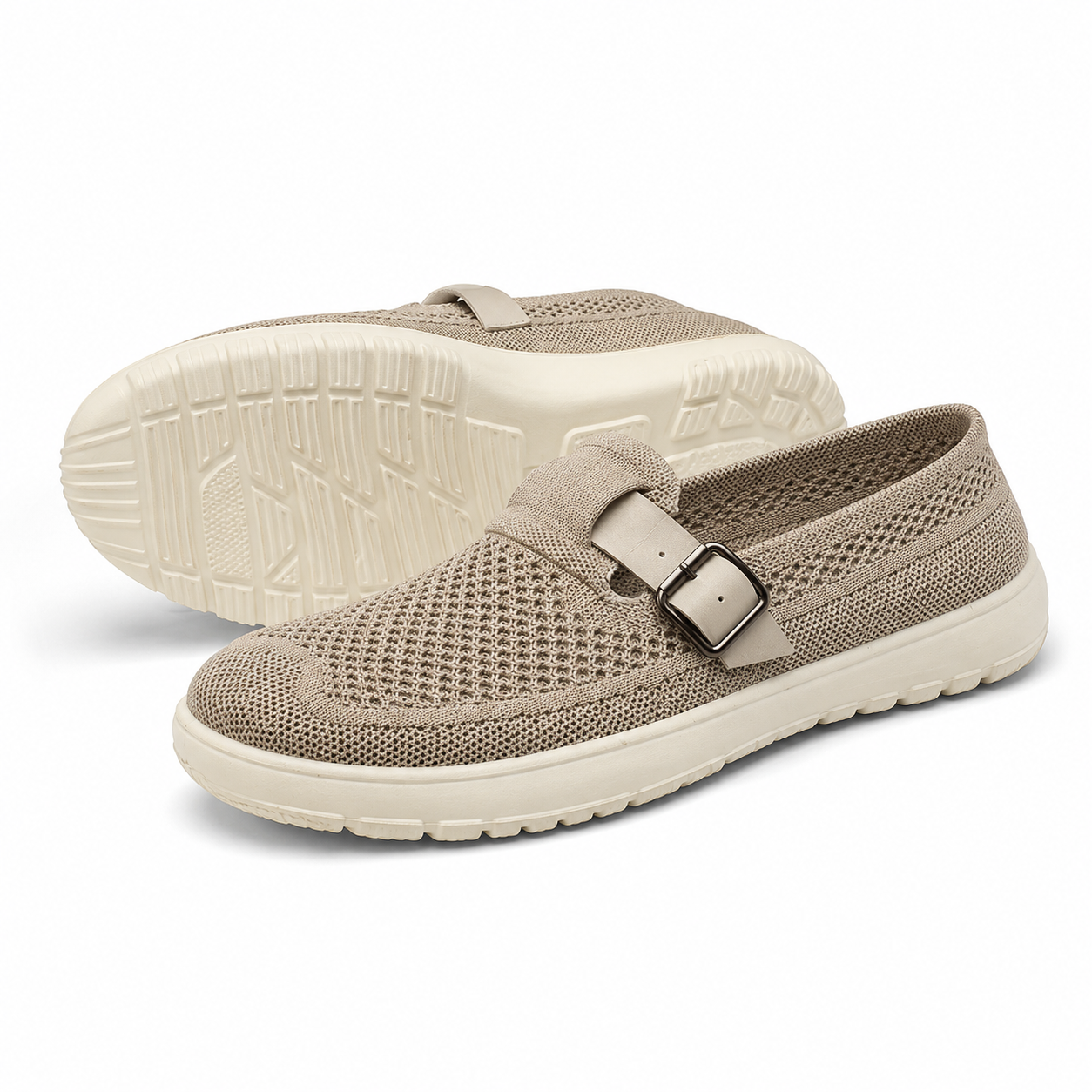 Women’s Loafers with Ergonomic Arch Support and Adjustable Fit