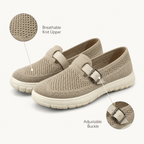 Women’s Loafers with Ergonomic Arch Support and Adjustable Fit