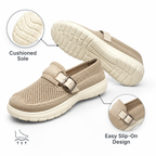 Women’s Loafers with Ergonomic Arch Support and Adjustable Fit