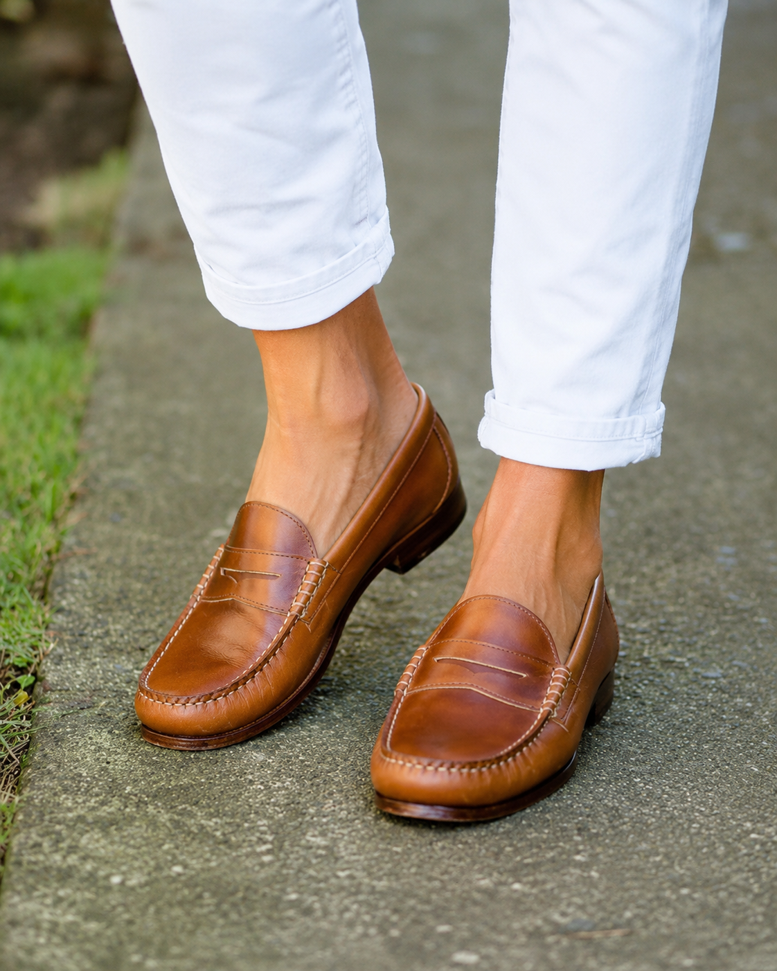 Women’s Black Penny Loafers in Leather with Slip-On Design and Orthopedic Support 13