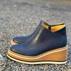 Women’s Black Waterproof Boots with Side Zipper and Elegant Design 7