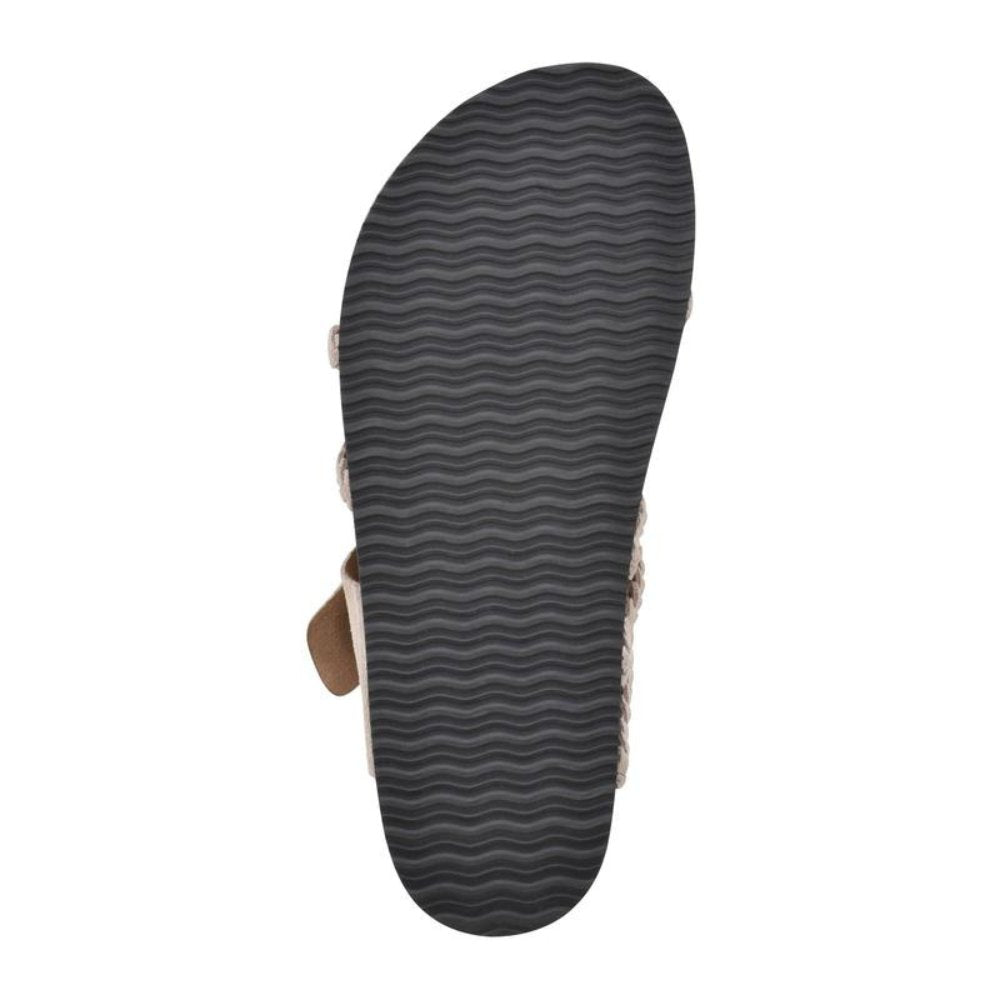 Women’s Braided Strap Sandals with Cork Sole and Adjustable Buckle 3