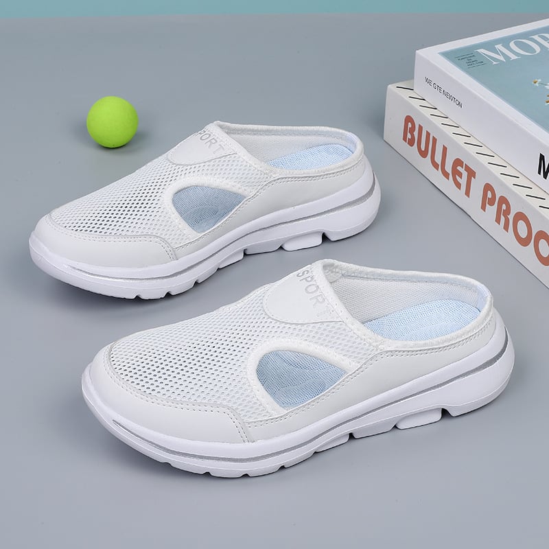 Women’s Breathable Mesh Slippers with Cushioned Support and Slip-On Design 2
