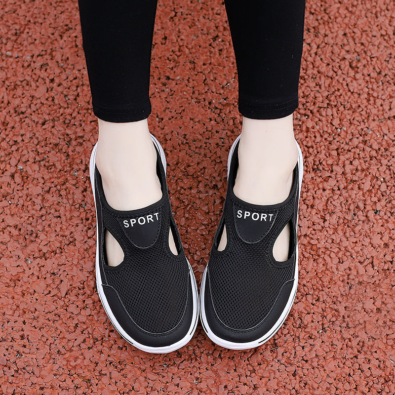 Women’s Breathable Mesh Slippers with Cushioned Support and Slip-On Design 3