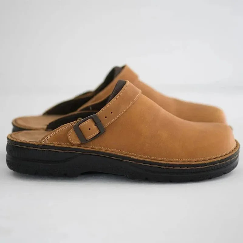 Women’s Comfort Clogs in Vegan Leather with Ergonomic Fit and Non-Slip Sole 2