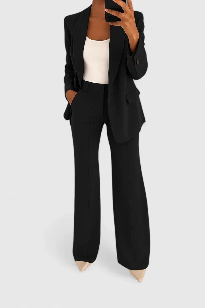 Women’s Elegant Two-Piece Suit Set with Tailored Fit 1