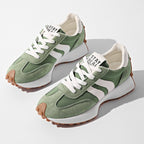 Women’s Lace-Up Sneakers with Low-Cut Design and Textured Sole 0