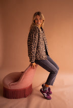 Women’s Lightweight Leopard Print Jacket with Versatile Styling 7