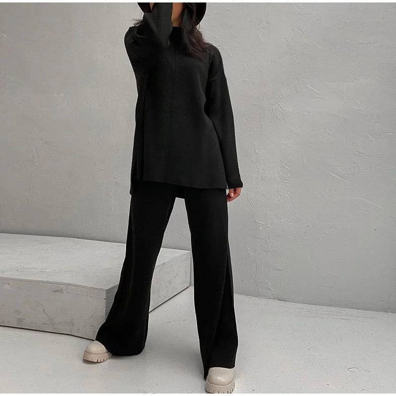 Women’s Lightweight Loungewear Set in Soft Fabric with Loose Fit 2