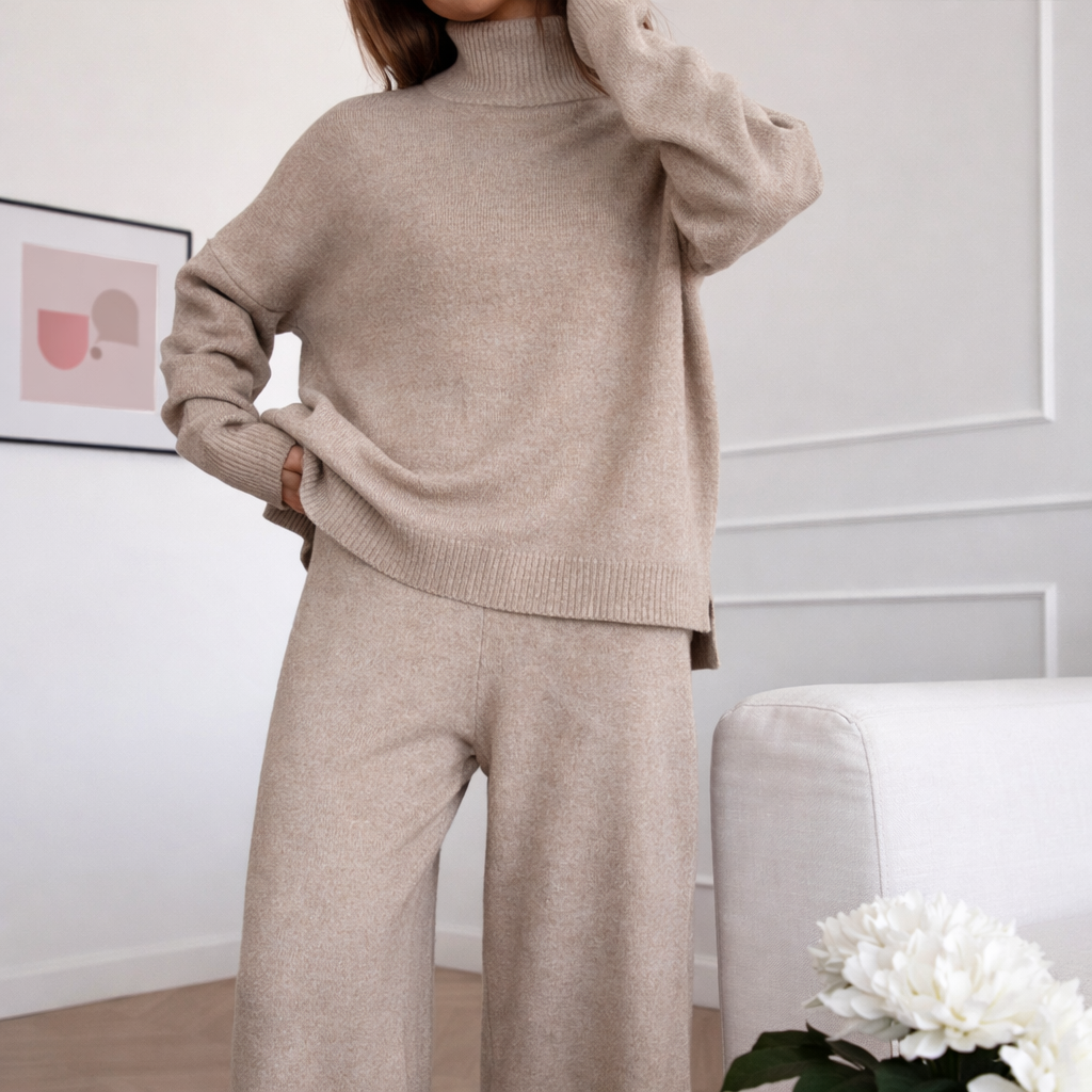 Women’s Lightweight Loungewear Set in Soft Fabric with Loose Fit 9