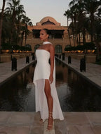Women's Maxi Dress | Elegant High-Slit Design, Lightweight Fabric 3