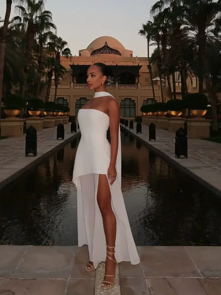 Women's Maxi Dress | Elegant High-Slit Design, Lightweight Fabric 3