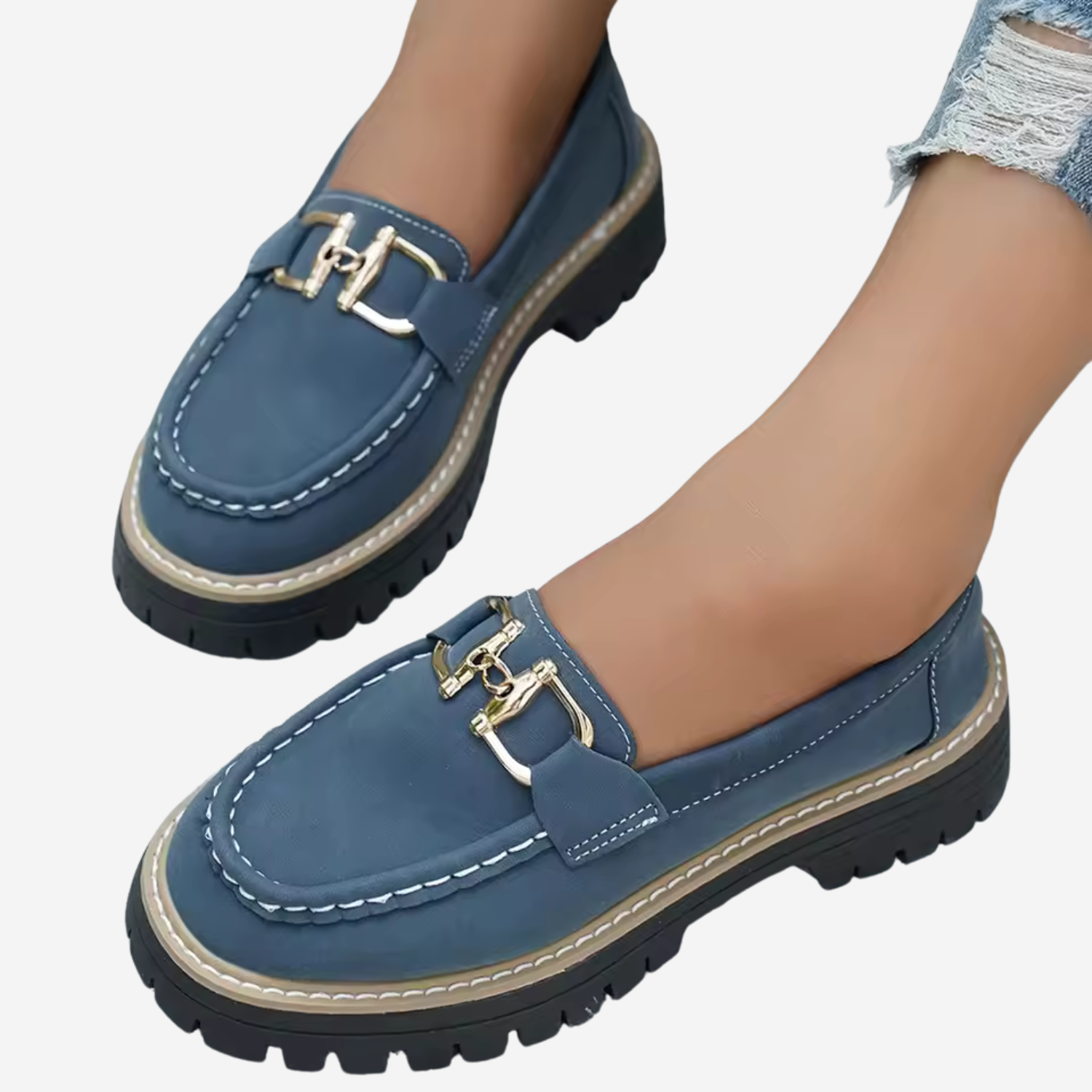 Women’s Orthopedic Loafers with Cushioned Insole and Slip-On Design 3