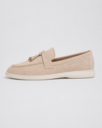 Women’s Orthopedic Slip-On Loafers in Soft Textile with Cushioned Insole 01