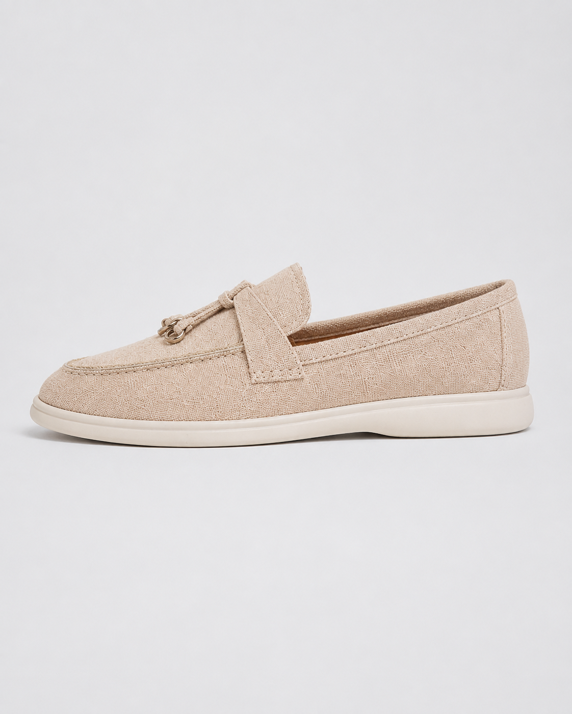 Women’s Orthopedic Slip-On Loafers in Soft Textile with Cushioned Insole 01