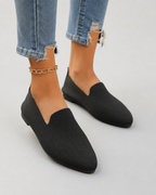 Women's Orthopedic Slip-On Loafers with Breathable Knit Upper and Cushioned Insole 03