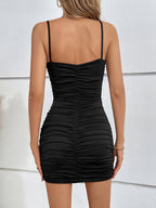 Women’s Sleeveless Backless Summer Dress in Lightweight Polyester Blend 2