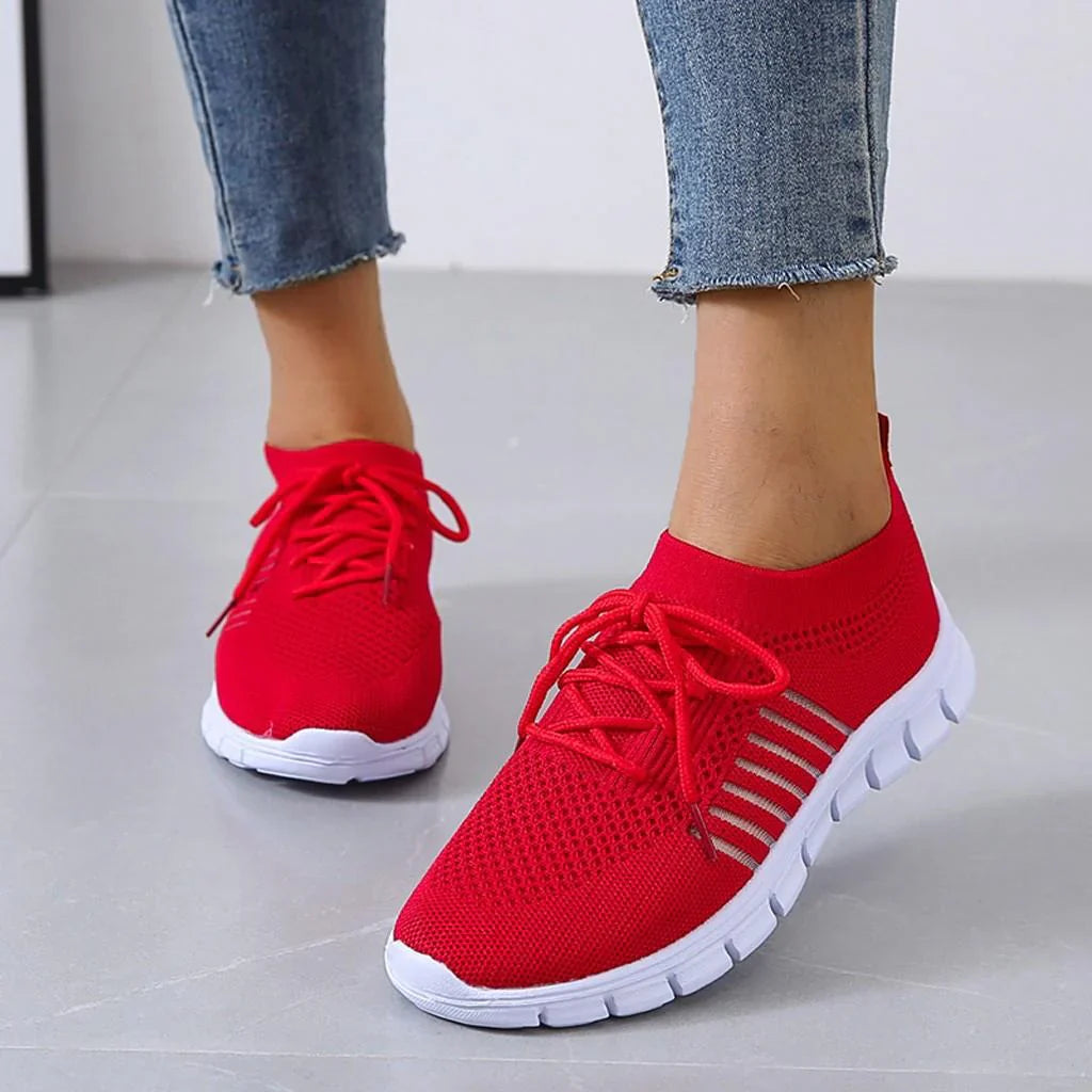 Women’s Sneakers with Arch Support and Lace-Up Design for Everyday Comfort 1
