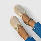 Women's Suede Moccasin Shoes with Elegant Tie Detail for Everyday Comfort 3