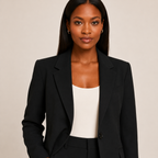 Women’s Tailored Blazer and Trousers Set for All Seasons 43