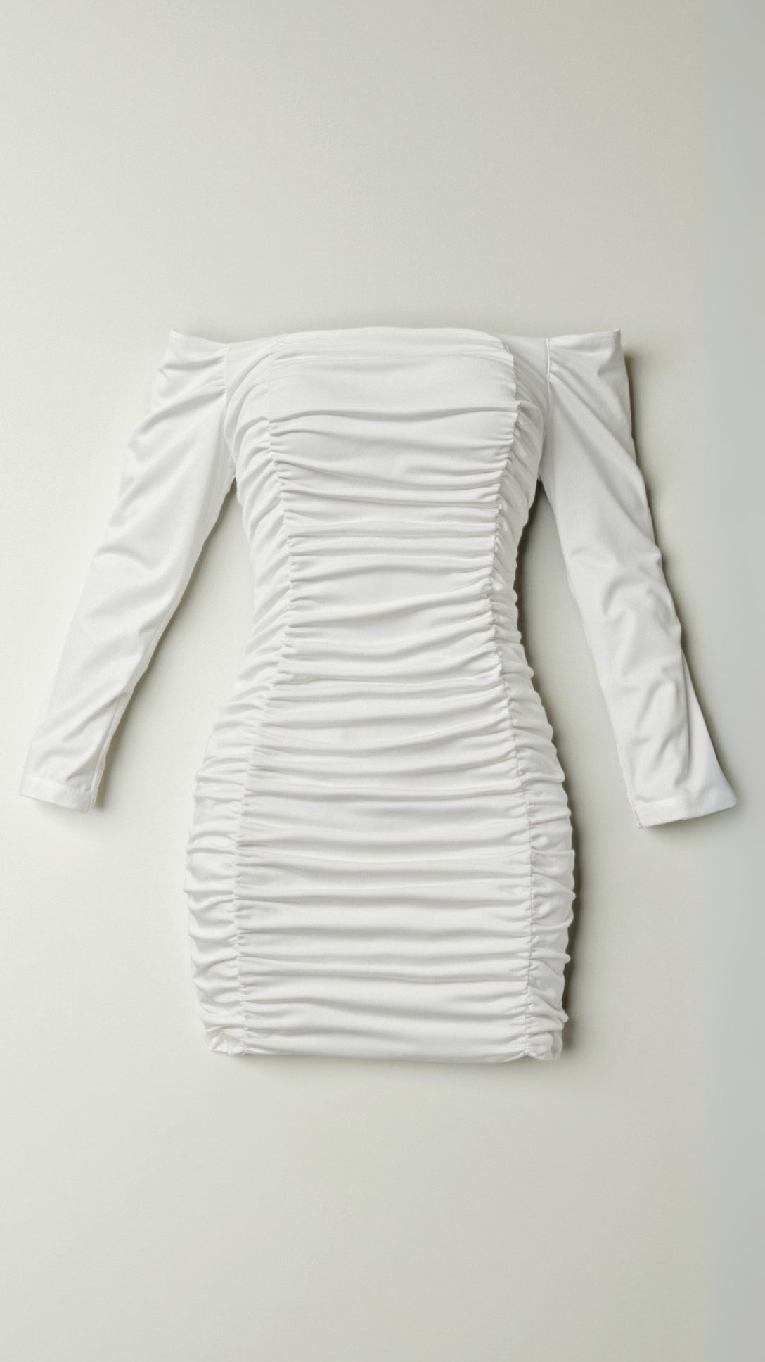 Yara Women's Cocktail Dress | Off-Shoulder Mini with Gathered Detailing 2