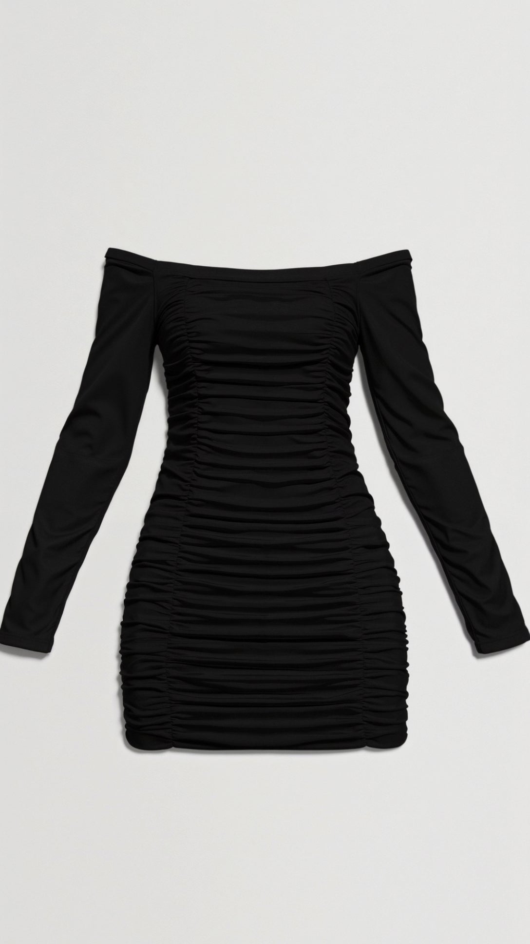 Yara Women's Cocktail Dress | Off-Shoulder Mini with Gathered Detailing 5