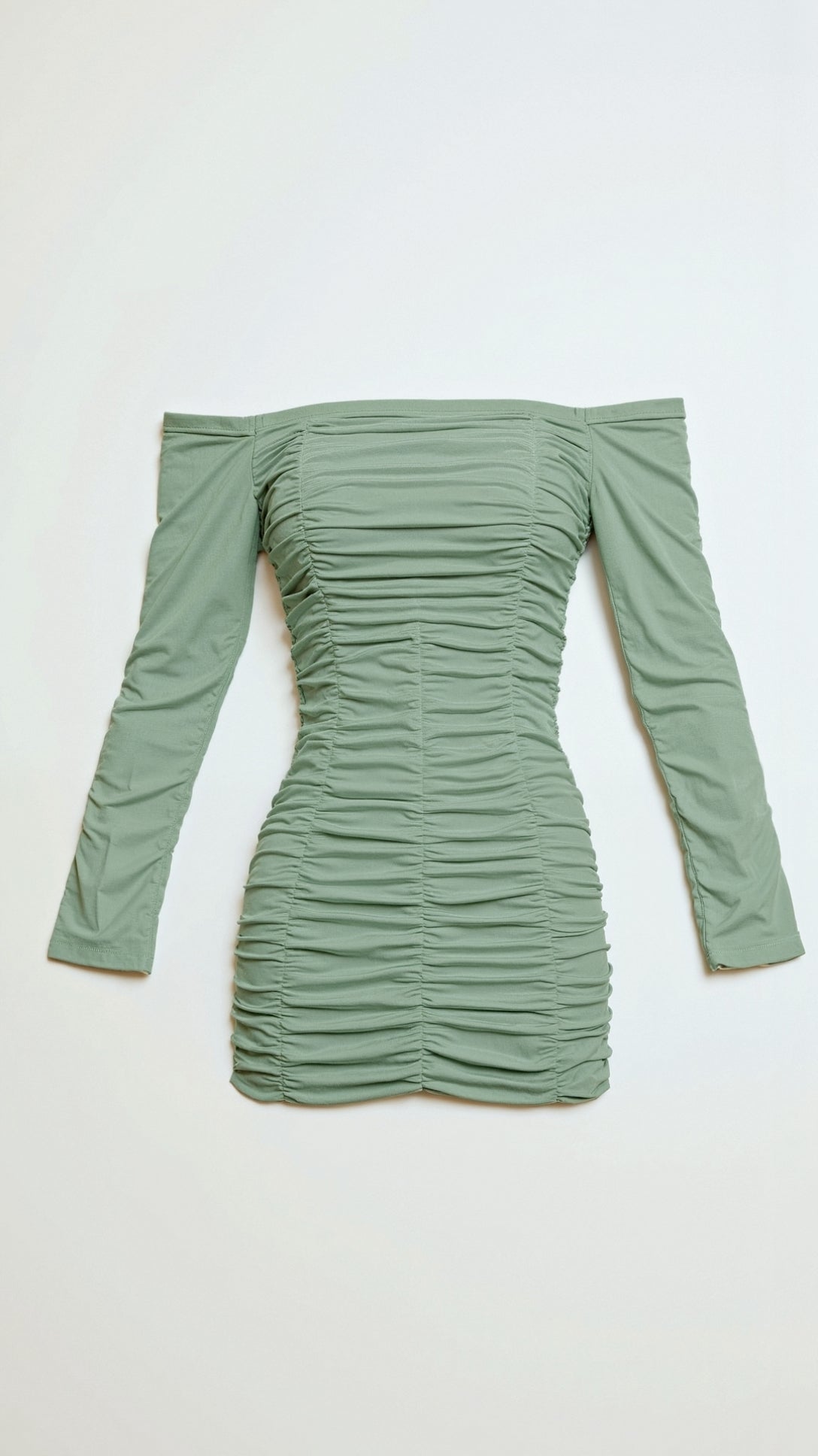 Yara Women's Cocktail Dress | Off-Shoulder Mini with Gathered Detailing 8